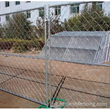 Временно строителен панел 12&#39;x6 &#39;Верижна ограда за телена ограда